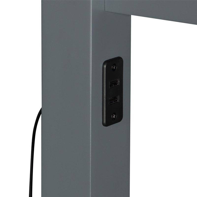 Harriet Bee Almedacheatham Full Over Full Solid Wood Standard Bunk Bed